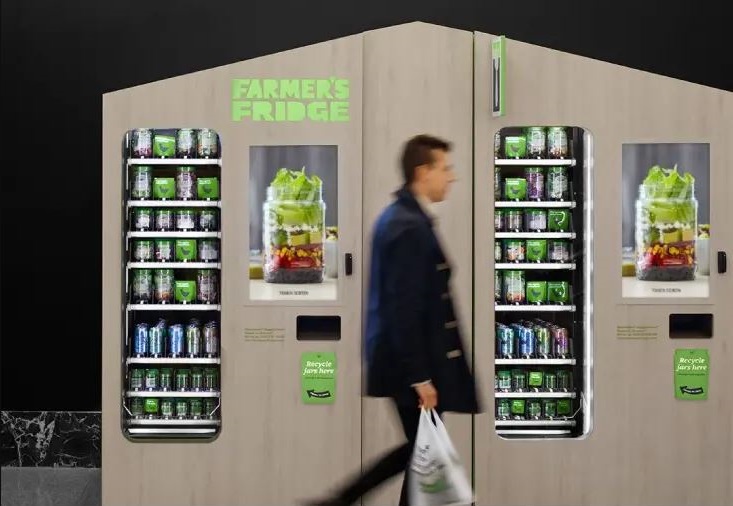 دستگاه فروش اتوماتیک غذای سالم